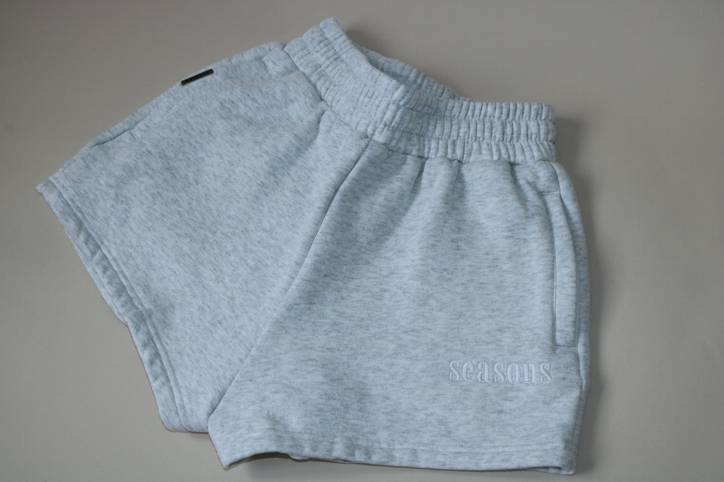 HERS HEATHER GREY LOUNGE SHORTS