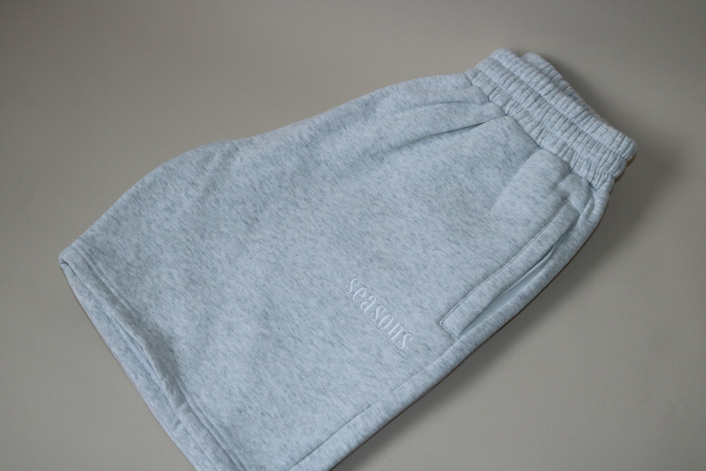 HIS HEATHER GREY LOUNGE SHORTS