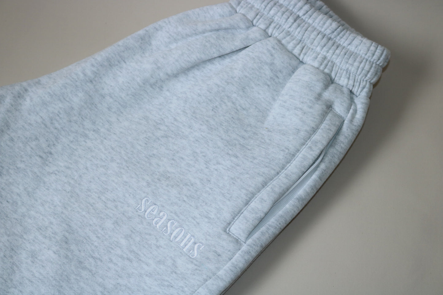 HIS HEATHER GREY LOUNGE SHORTS