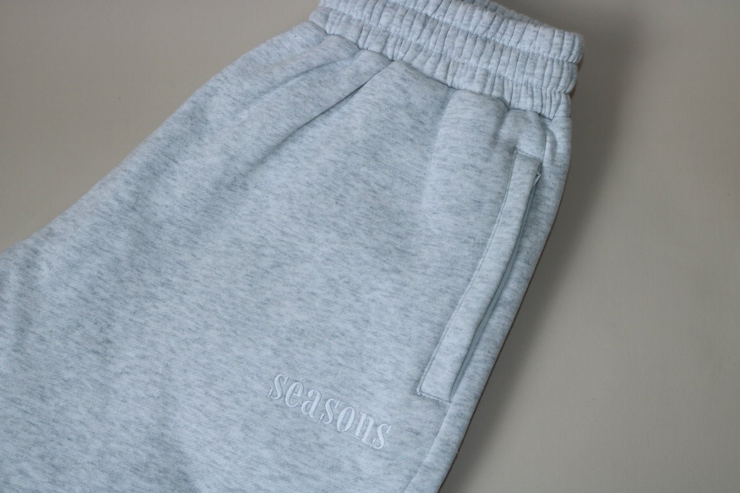 HIS HEATHER GREY LOUNGE SHORTS