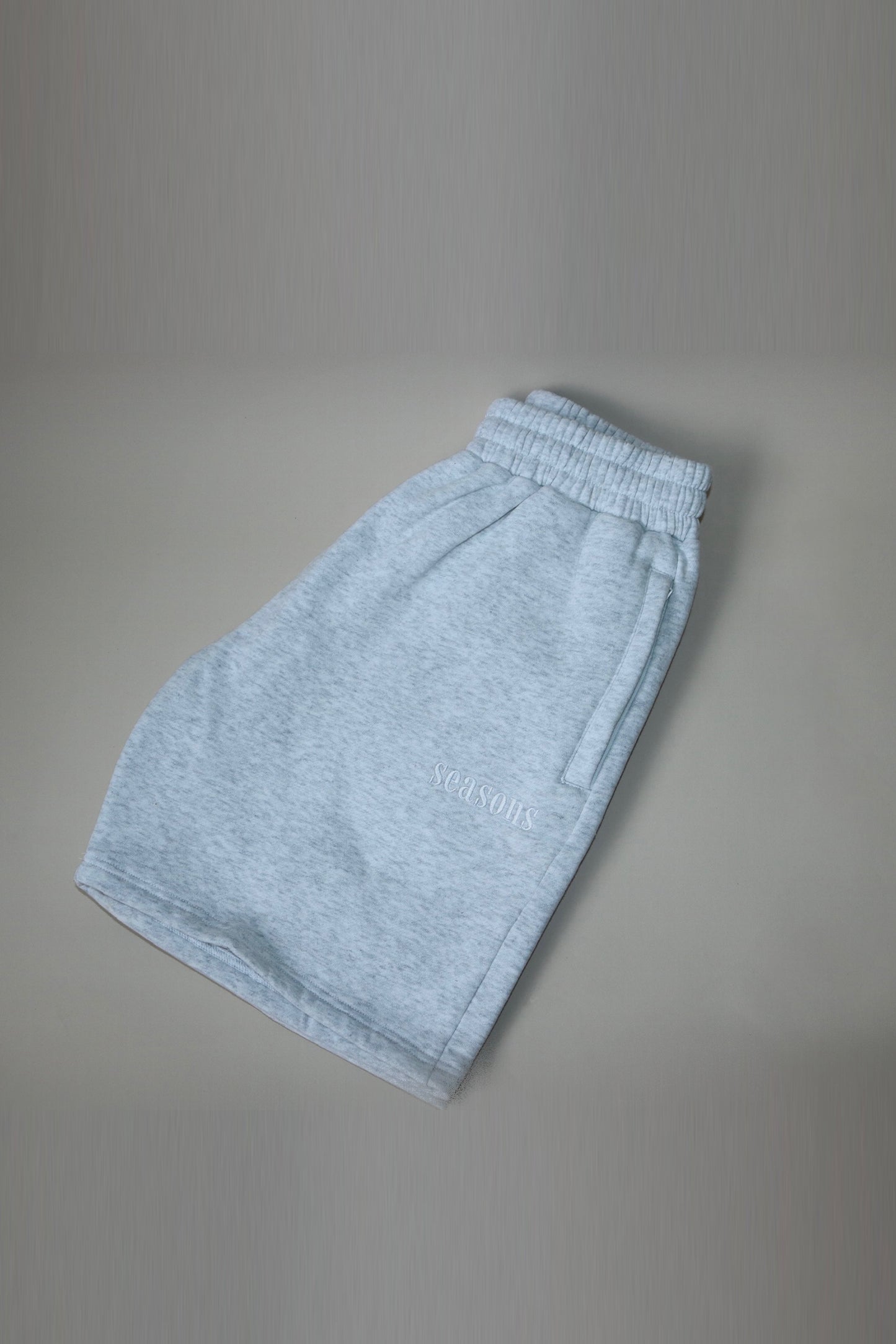 HIS HEATHER GREY LOUNGE SHORTS