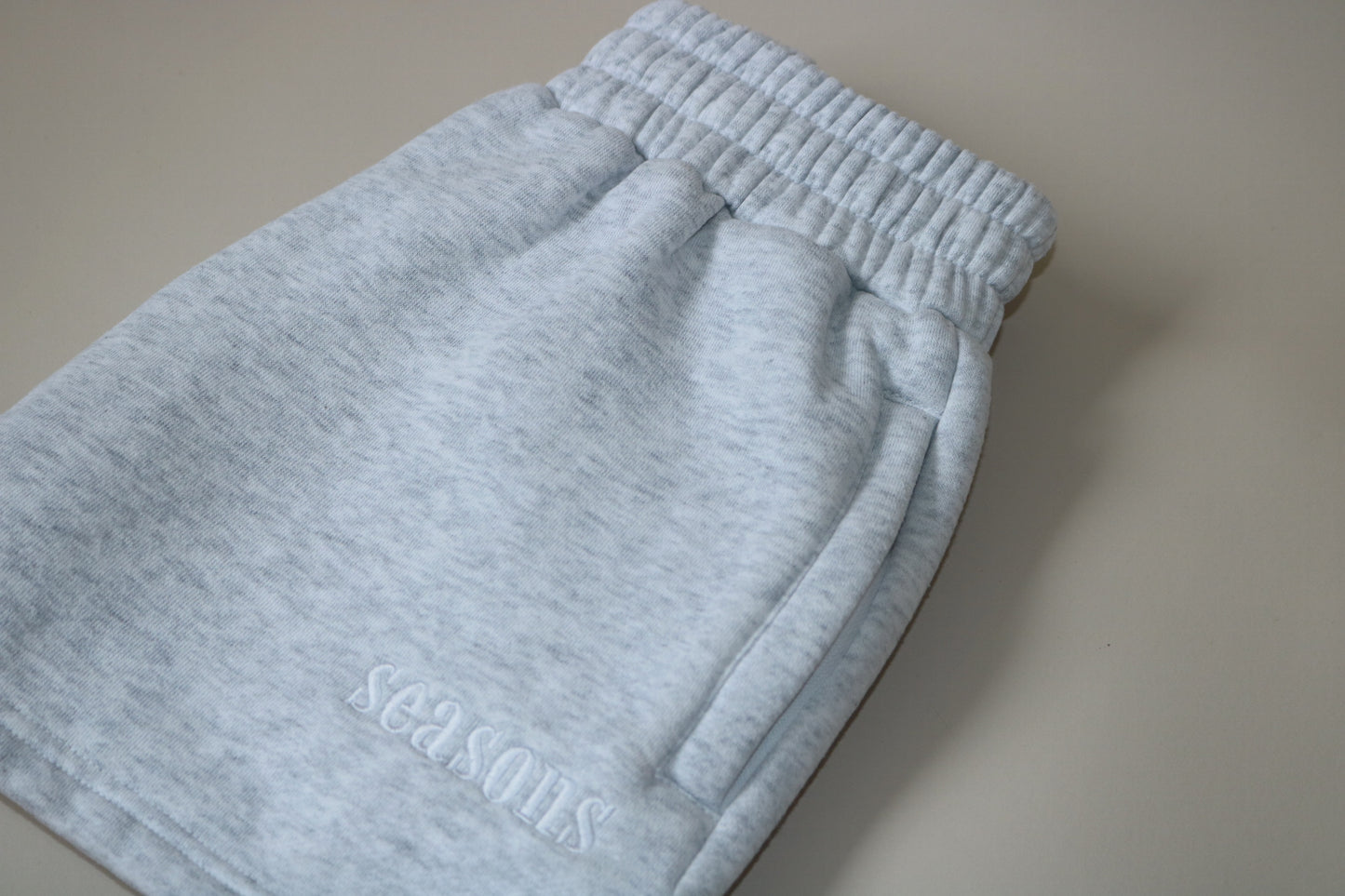 HERS HEATHER GREY LOUNGE SHORTS